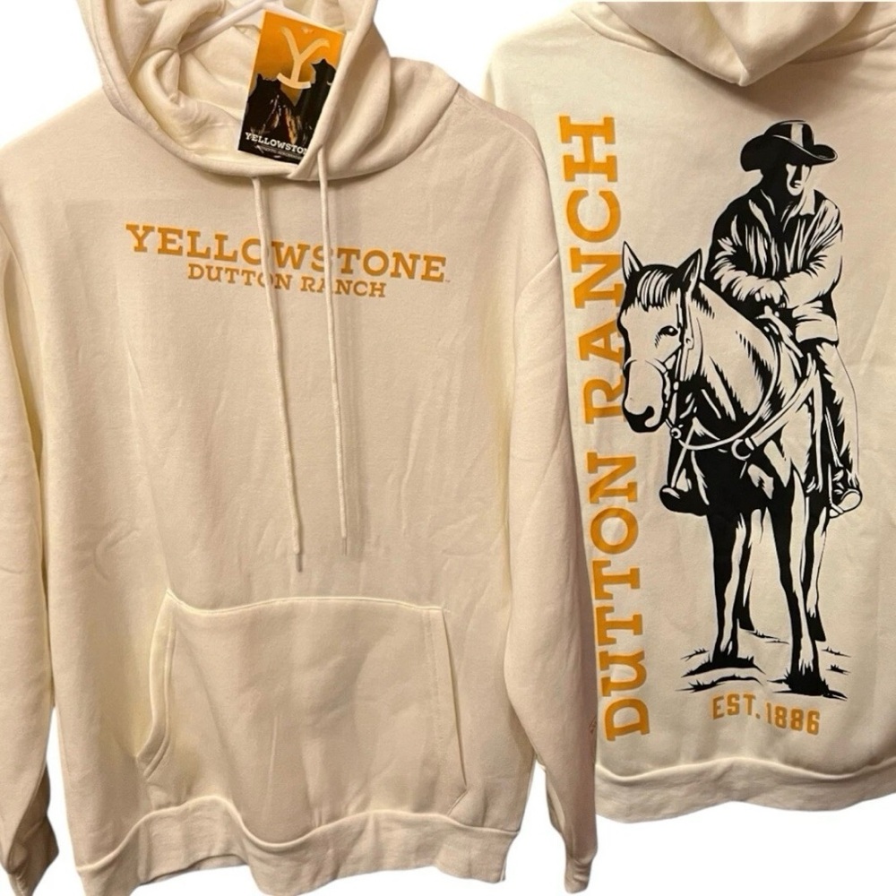 mens yellowstone dutton ranch hoodie yellowstone sweatshirt Yellowstone Hoodie